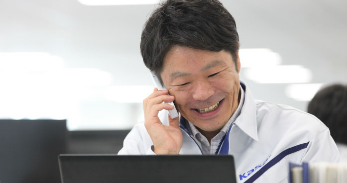 笑っている太田さん