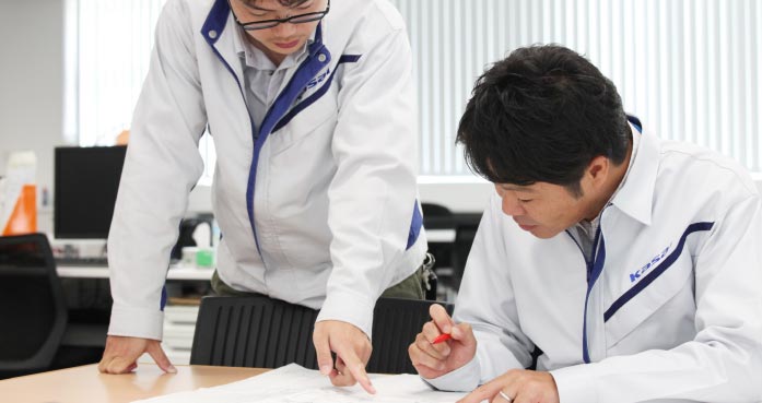 働いている太田さん